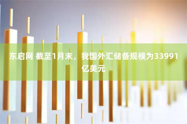 东启网 截至1月末，我国外汇储备规模为33991亿美元
